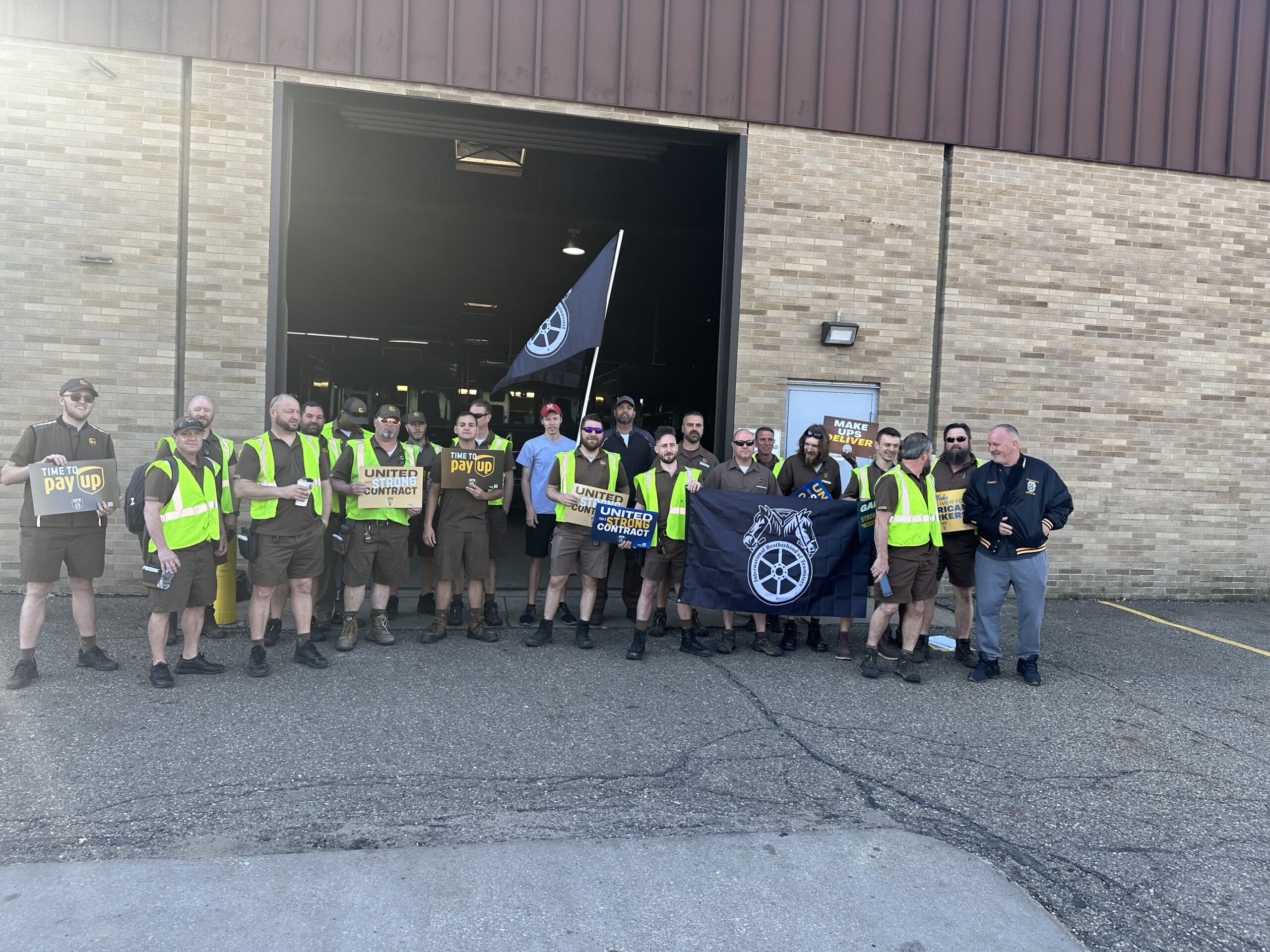 Canton UPS Workers Stand Together